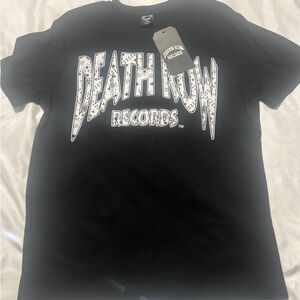 🔥☠️Death Row Records Graphic Tee - Black T-Shirt Size S 🪦🔥